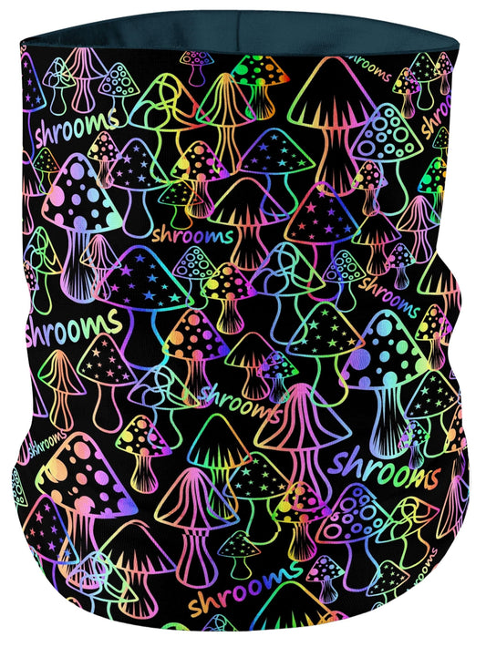 Psychedelic Shrooms Bandana Mask, Sartoris Art, | iEDM