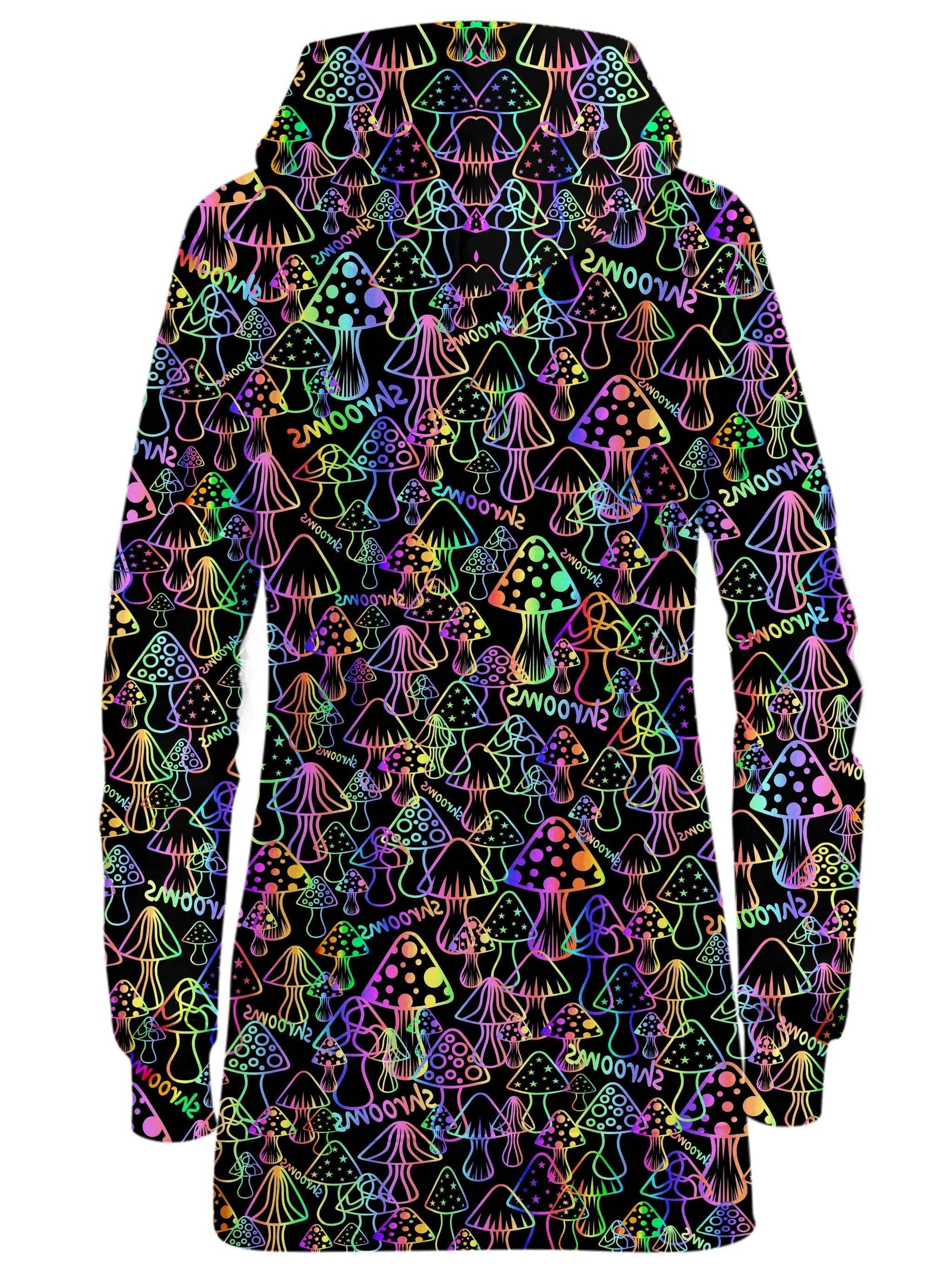 Psychedelic Shrooms Hoodie Dress, Sartoris Art, | iEDM