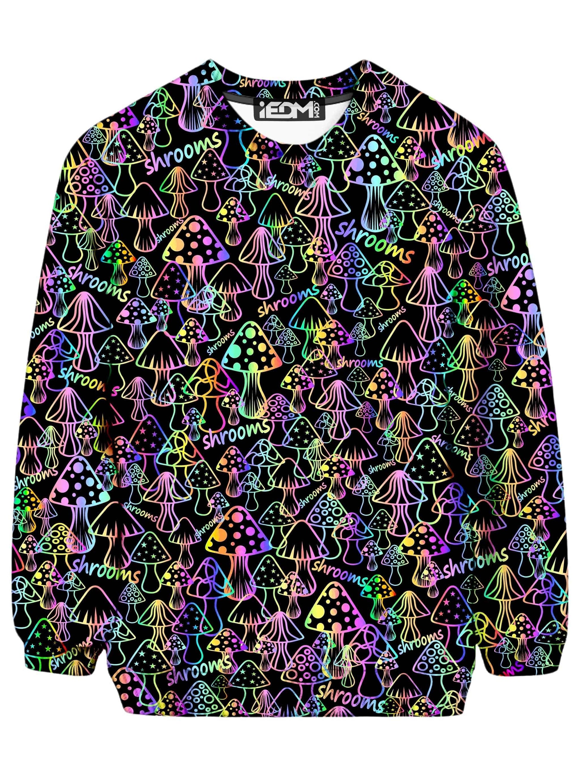 Psychedelic Shrooms Sweatshirt, Sartoris Art, | iEDM