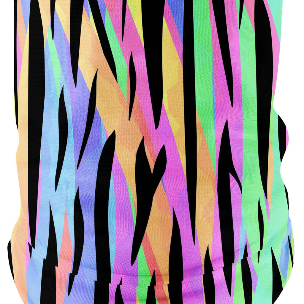 Psychedelic Tiger Stripes Bandana Mask, Sartoris Art, | iEDM