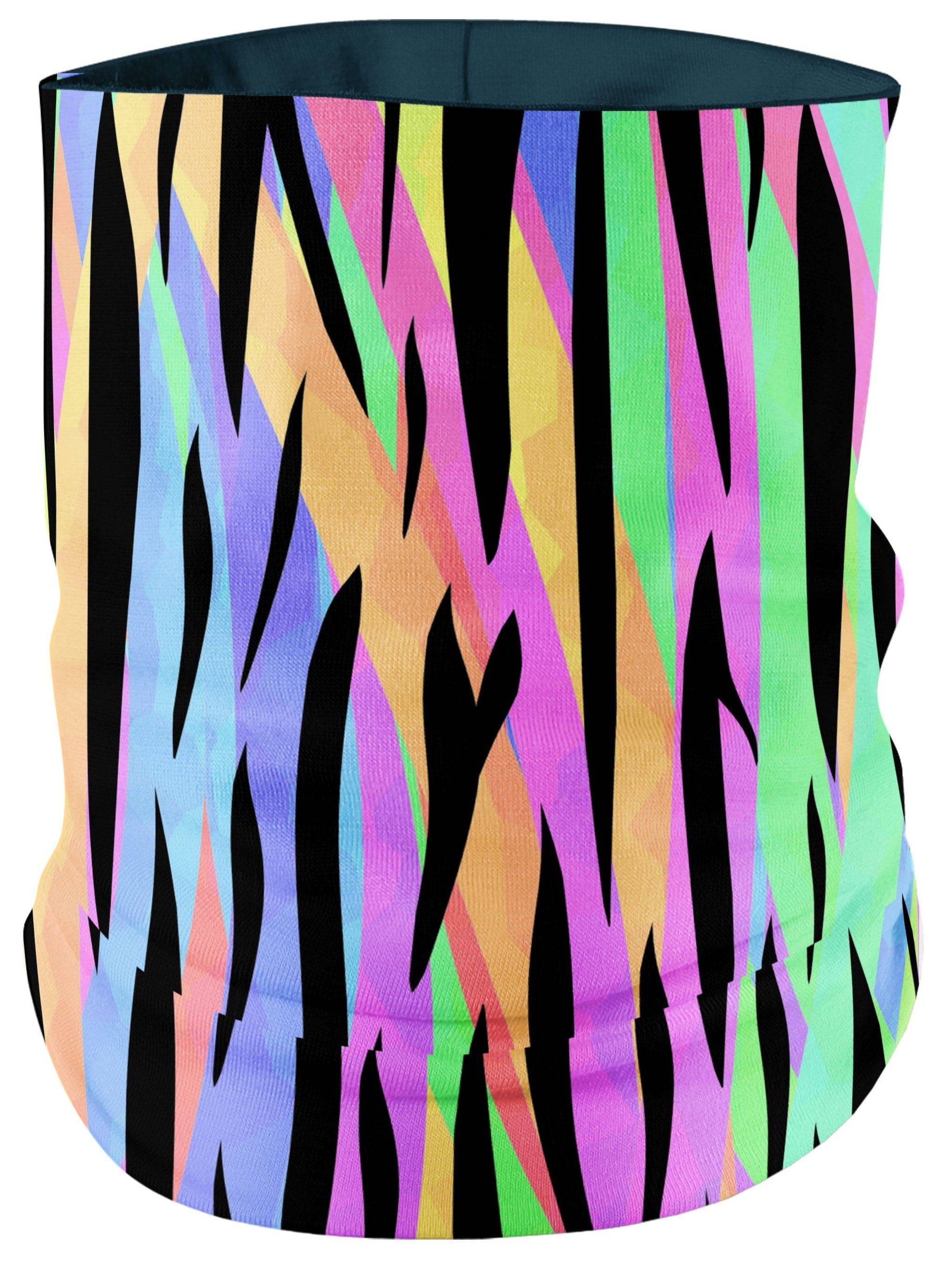 Psychedelic Tiger Stripes Bandana Mask, Sartoris Art, | iEDM