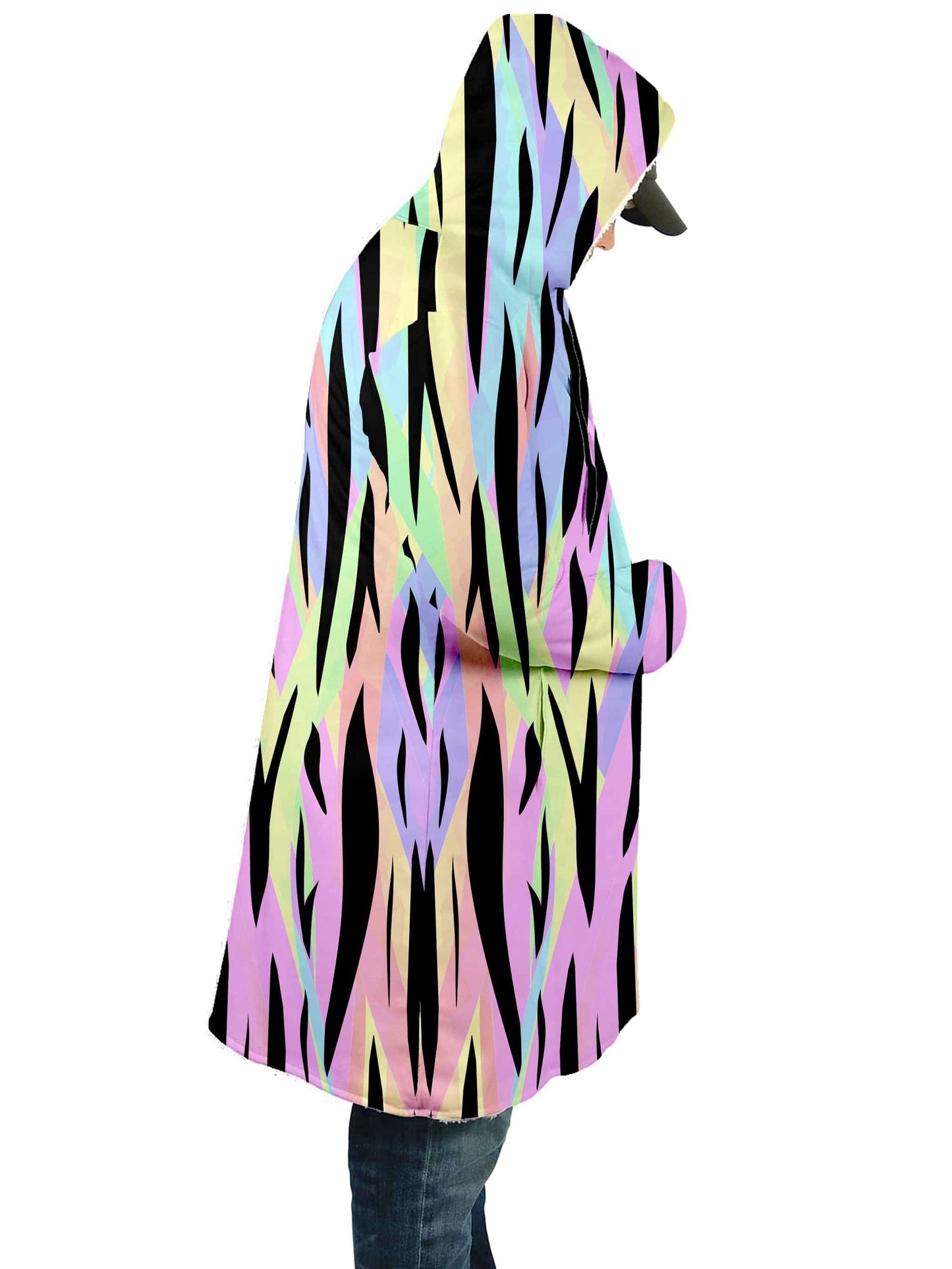 Psychedelic Tiger Stripes Cloak, Sartoris Art, | iEDM