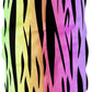 Rainbow Tiger Stripes Bandana Mask, Sartoris Art, | iEDM
