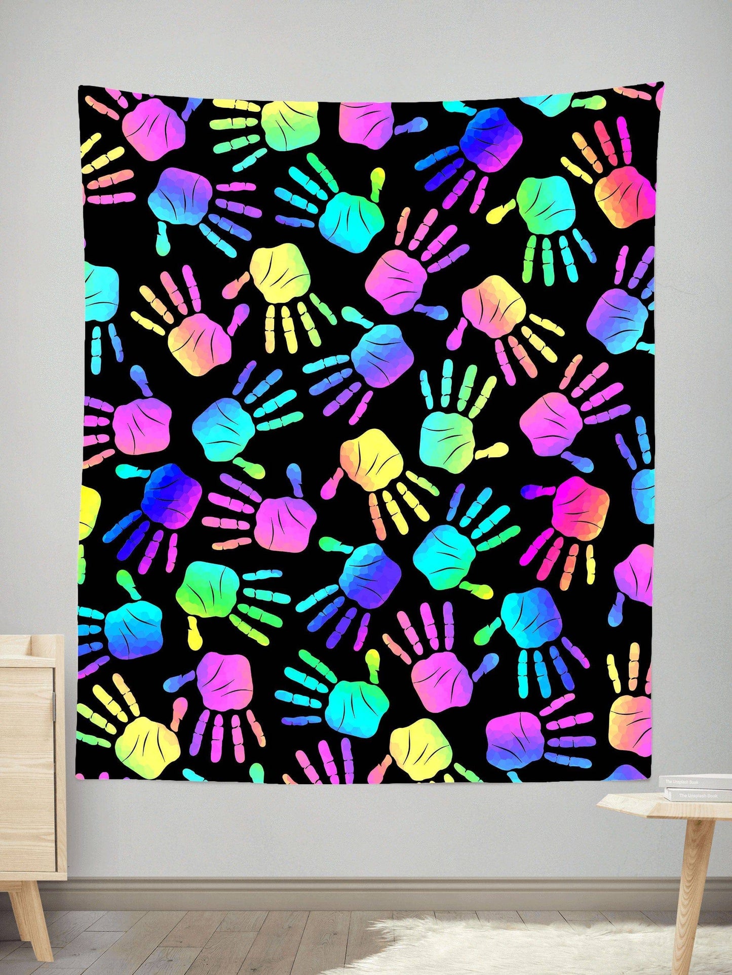 Rave Hands Tapestry, Sartoris Art, | iEDM