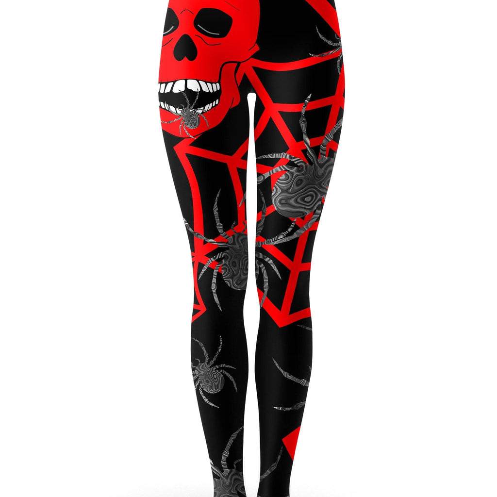 Red Skull Halloween Rave Bra and Leggings Combo, Sartoris Art, | iEDM