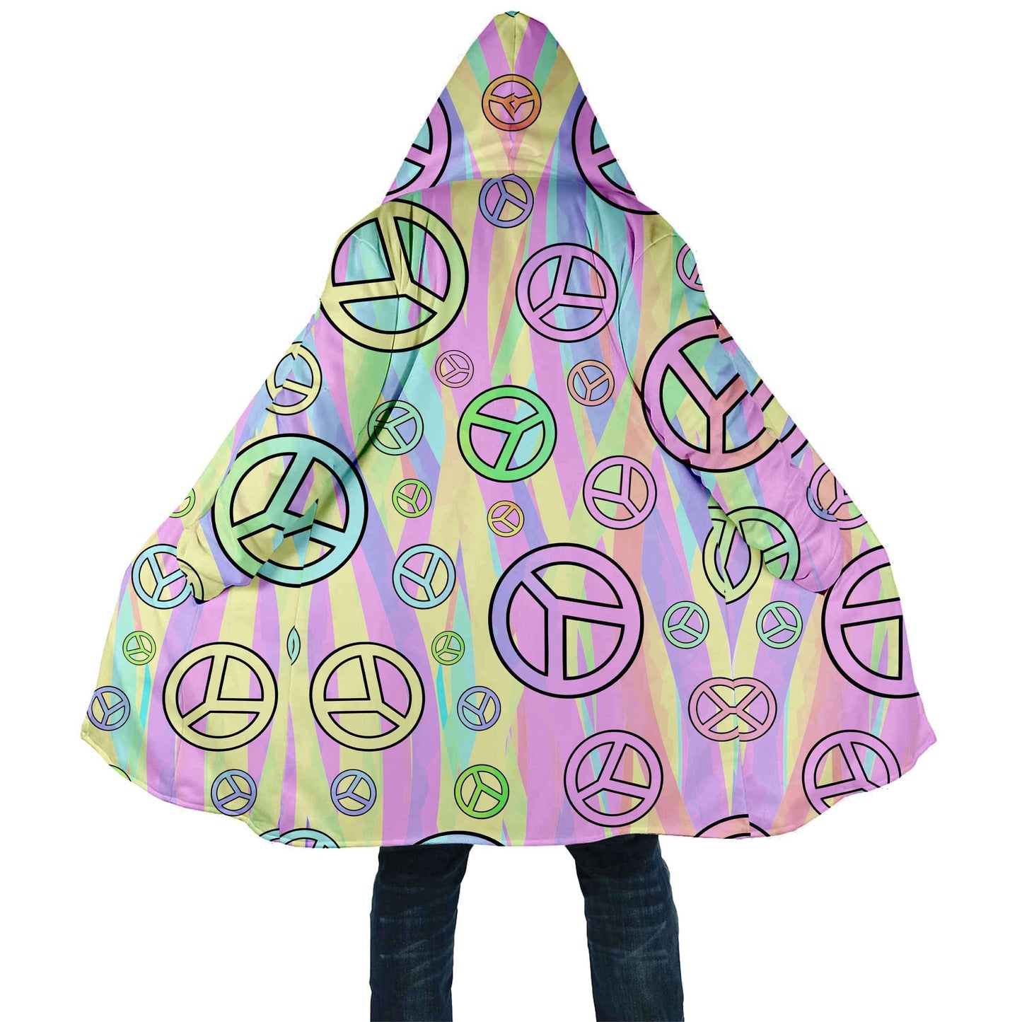 Retro Peace Symbol Cloak, Sartoris Art, | iEDM