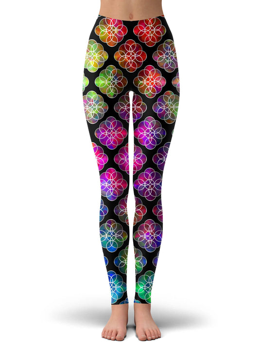 Rings of Color Pattern Leggings, Sartoris Art, | iEDM