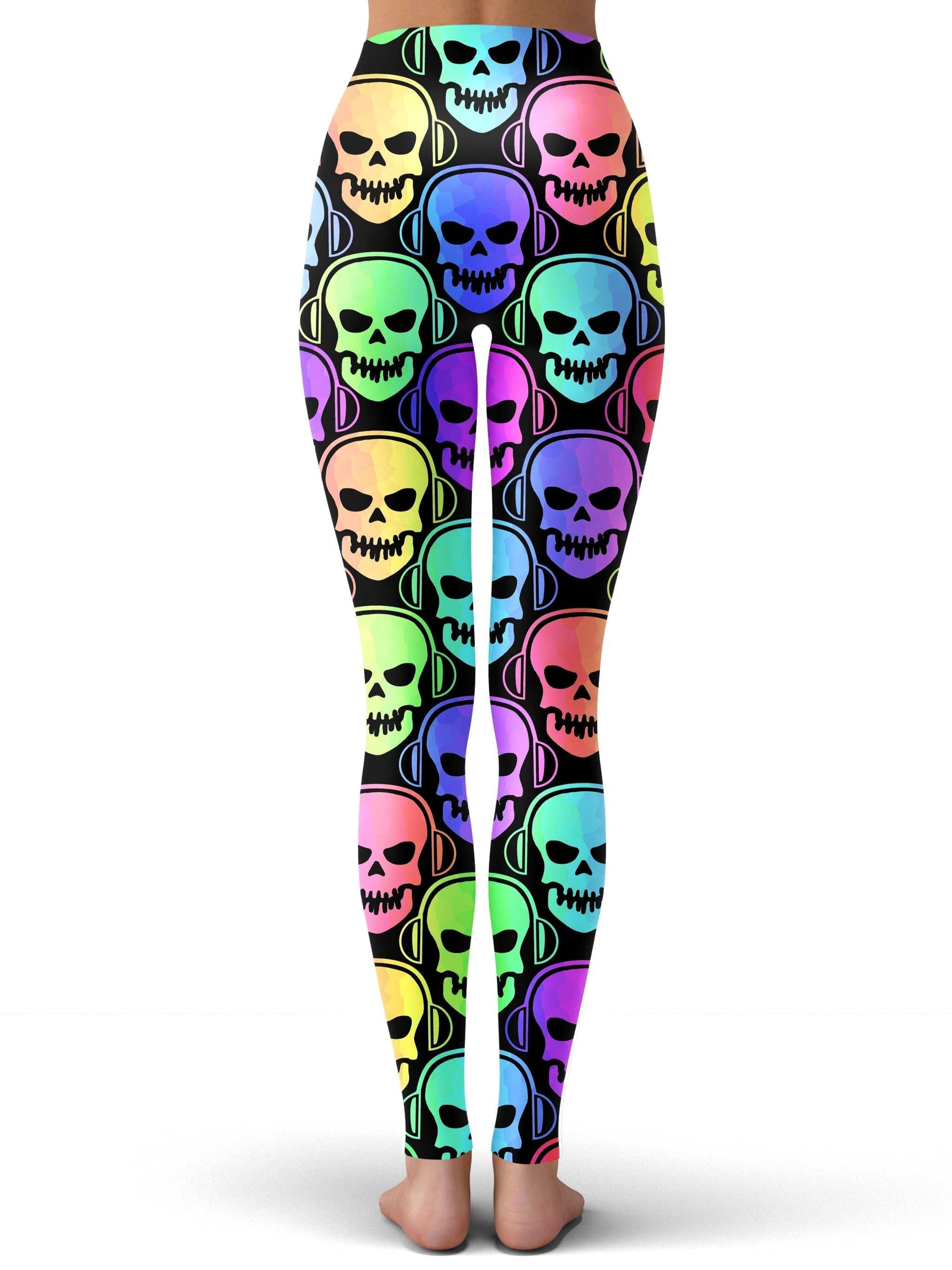 Skull Deejays Leggings, Sartoris Art, | iEDM