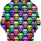 Skull Deejays Unisex Zip-Up Hoodie, Sartoris Art, | iEDM