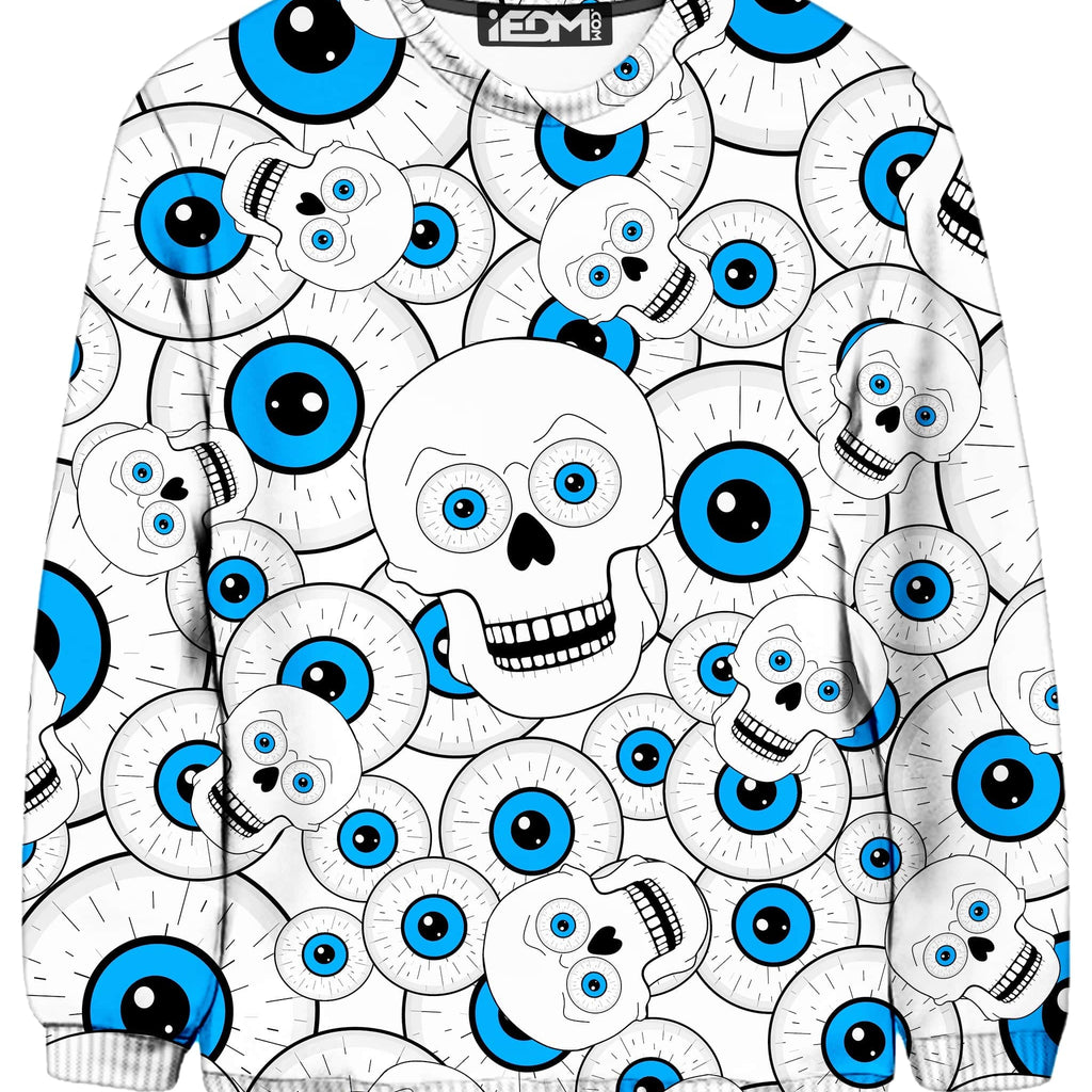 Skull Eye Balls Sweatshirt, Sartoris Art, | iEDM