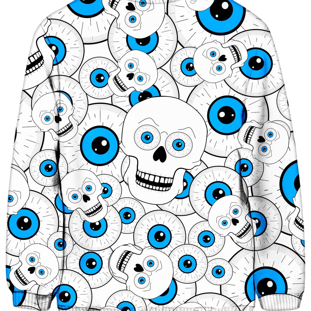 Skull Eye Balls Sweatshirt, Sartoris Art, | iEDM