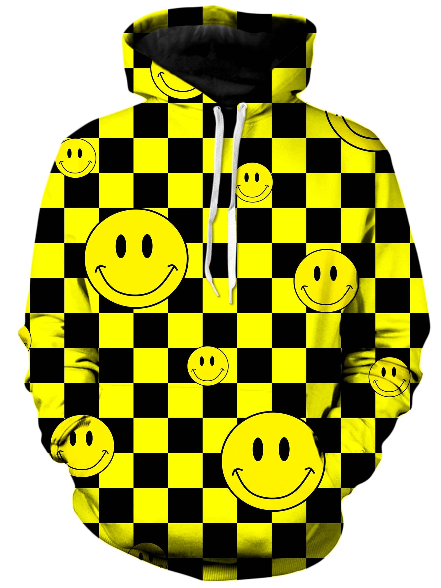 Smile Checkerboard Hoodie and Joggers Combo, Sartoris Art, | iEDM