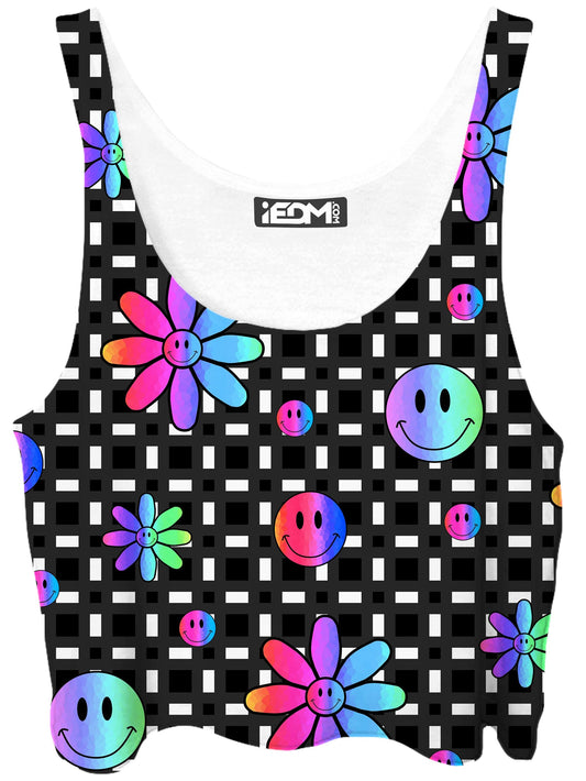 Smiles All Around Crop Top, Sartoris Art, | iEDM