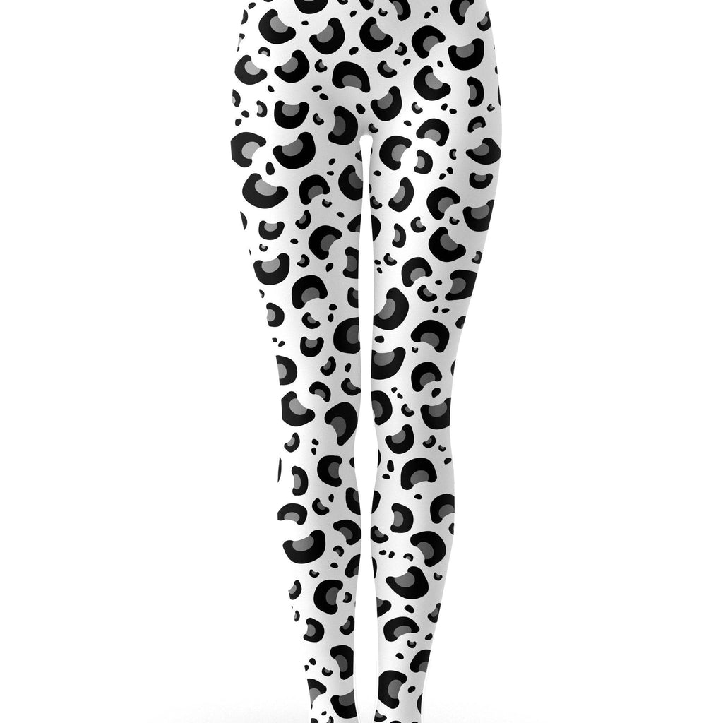 Snow Leopard Print Leggings, Sartoris Art, | iEDM