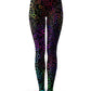 Trippy Color Journey Crop Top and Leggings Combo, Sartoris Art, | iEDM