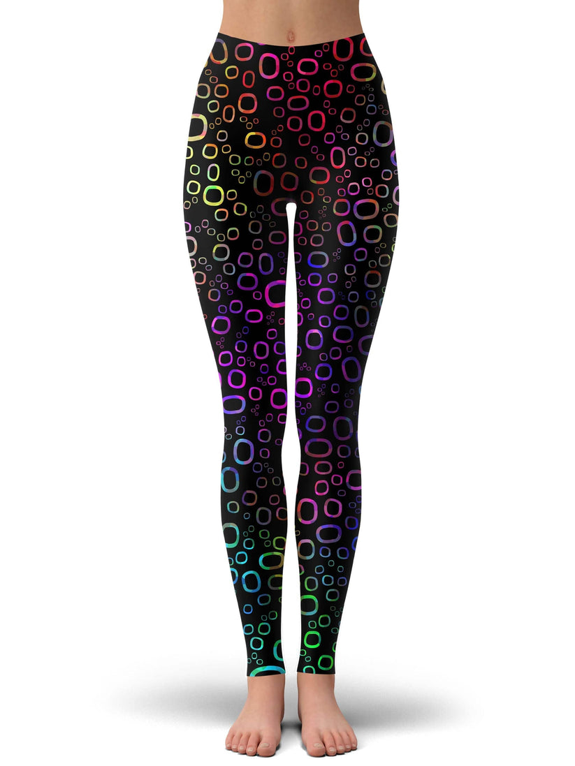 Trippy Color Journey Crop Top and Leggings Combo – iEDM