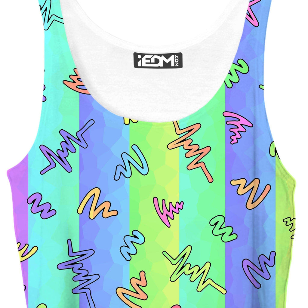 Trippy Doodles Crop Top and Leggings Combo, Sartoris Art, | iEDM