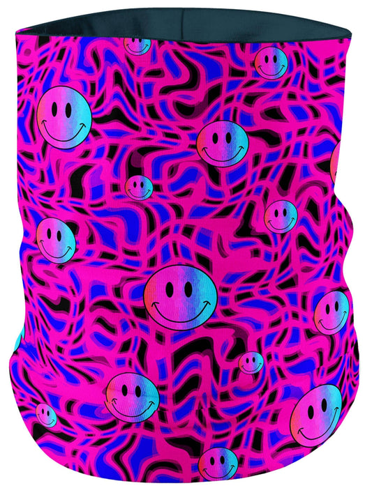 Trippy Smiles Bandana Mask, Sartoris Art, | iEDM
