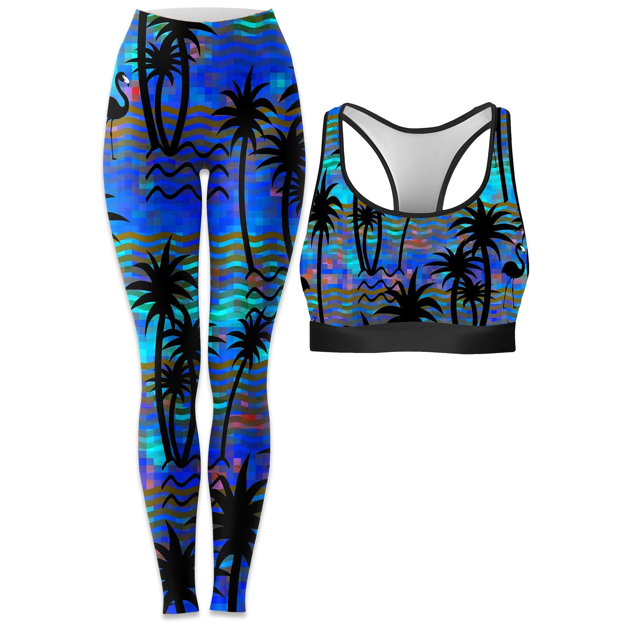 Tropical Dreams Rave Bra and Leggings Combo | iEDM
