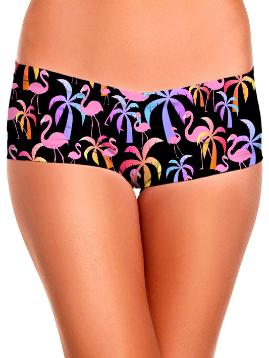 Tropical Palm Trees Booty Shorts, Sartoris Art, | iEDM
