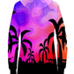 Tropical Twilight Hoodie Dress, Sartoris Art, | iEDM