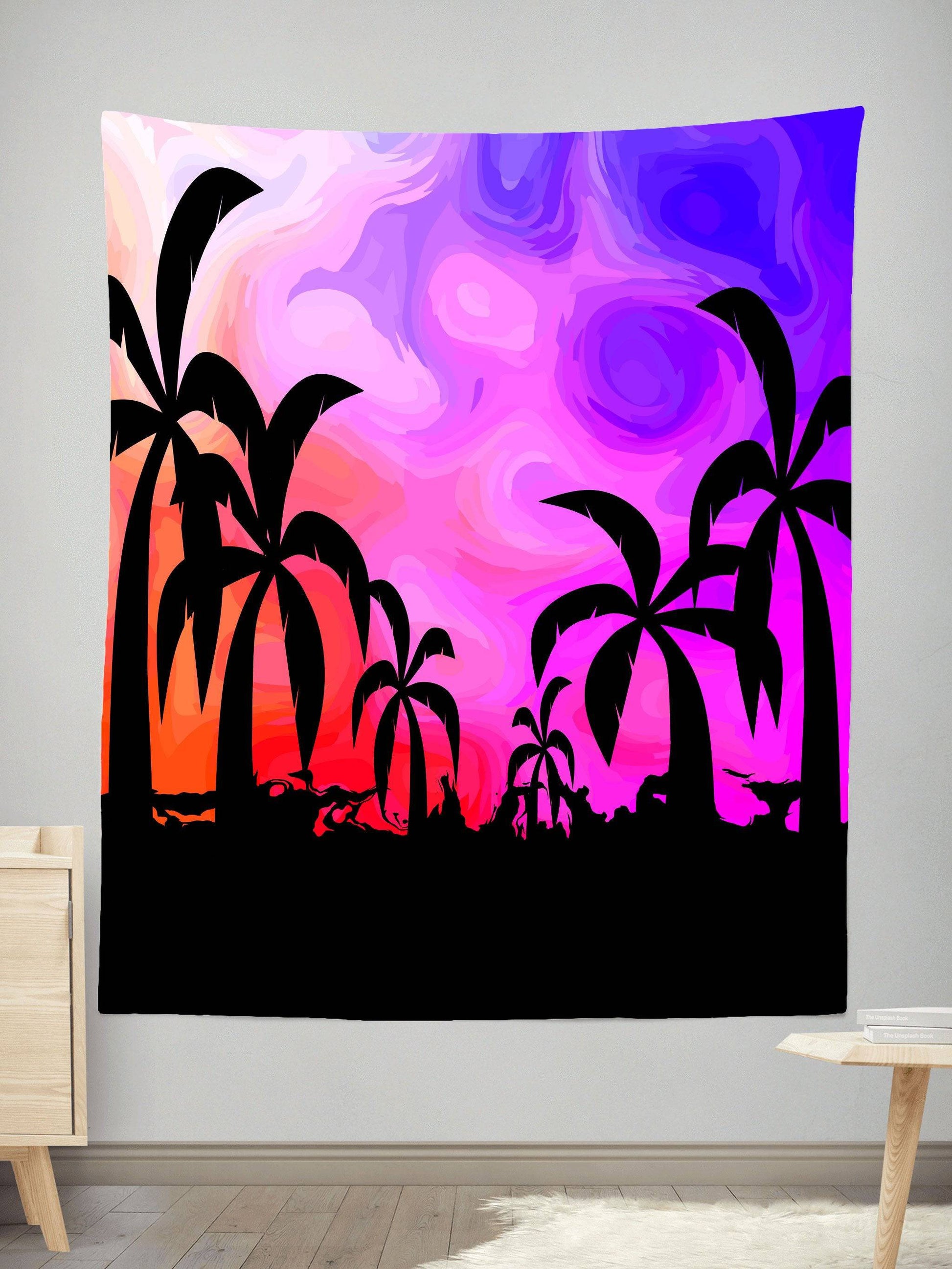Tropical Twilight Tapestry, Sartoris Art, | iEDM