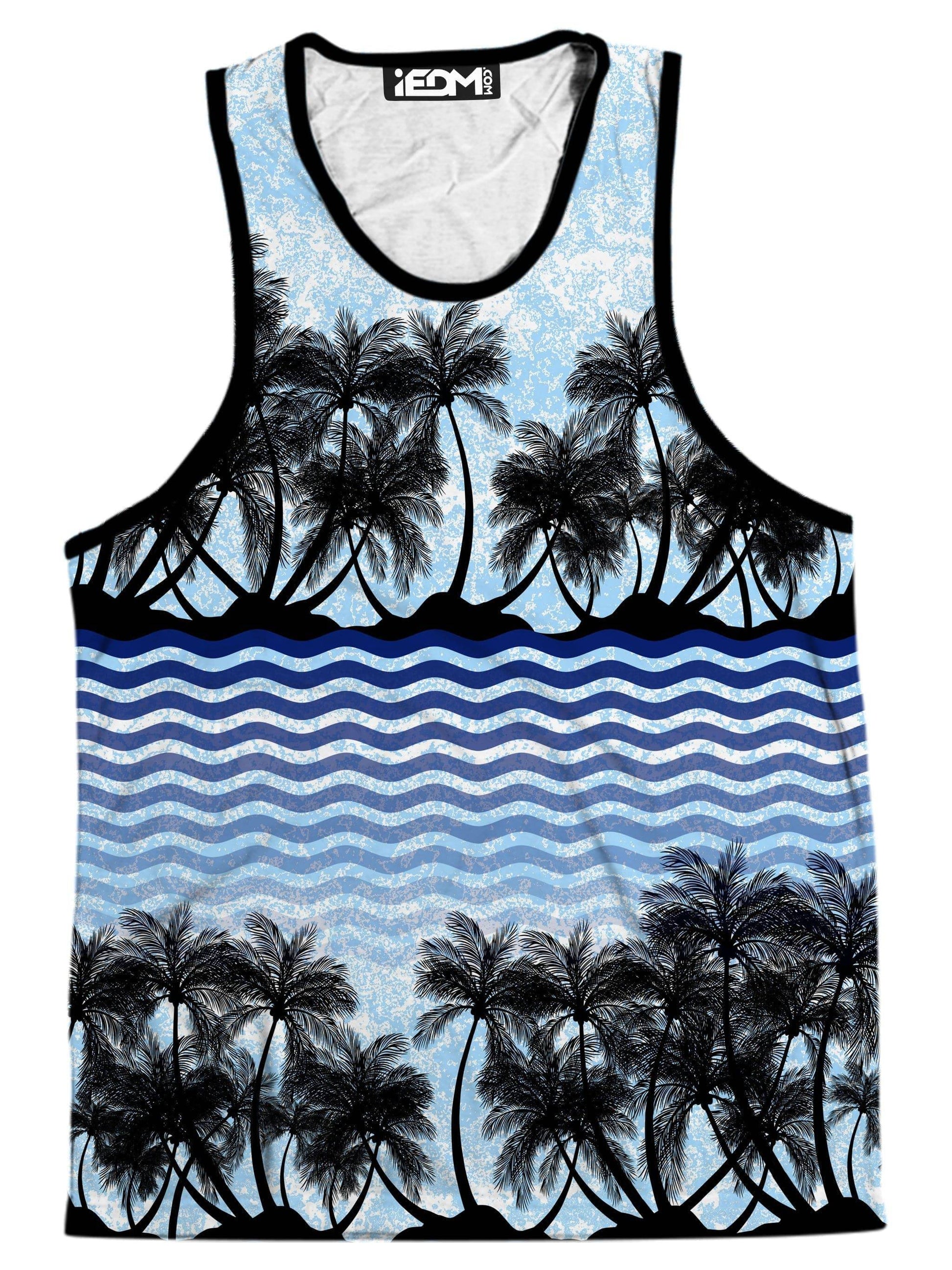Tropical Waves Men's Tank, Sartoris Art, | iEDM
