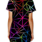 Webbed Geometric Drop Cut Unisex T-Shirt, Sartoris Art, | iEDM