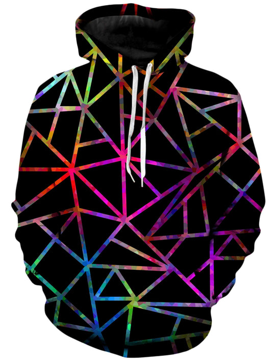 Webbed Geometric Unisex Hoodie, Sartoris Art, | iEDM