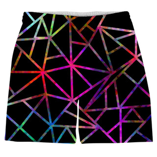 Sartoris Art - Webbed Geometric Weekend Shorts
