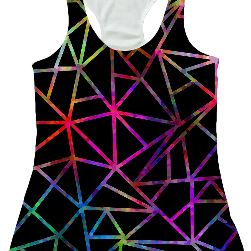 Webbed Geometric Women's Tank, Sartoris Art, | iEDM
