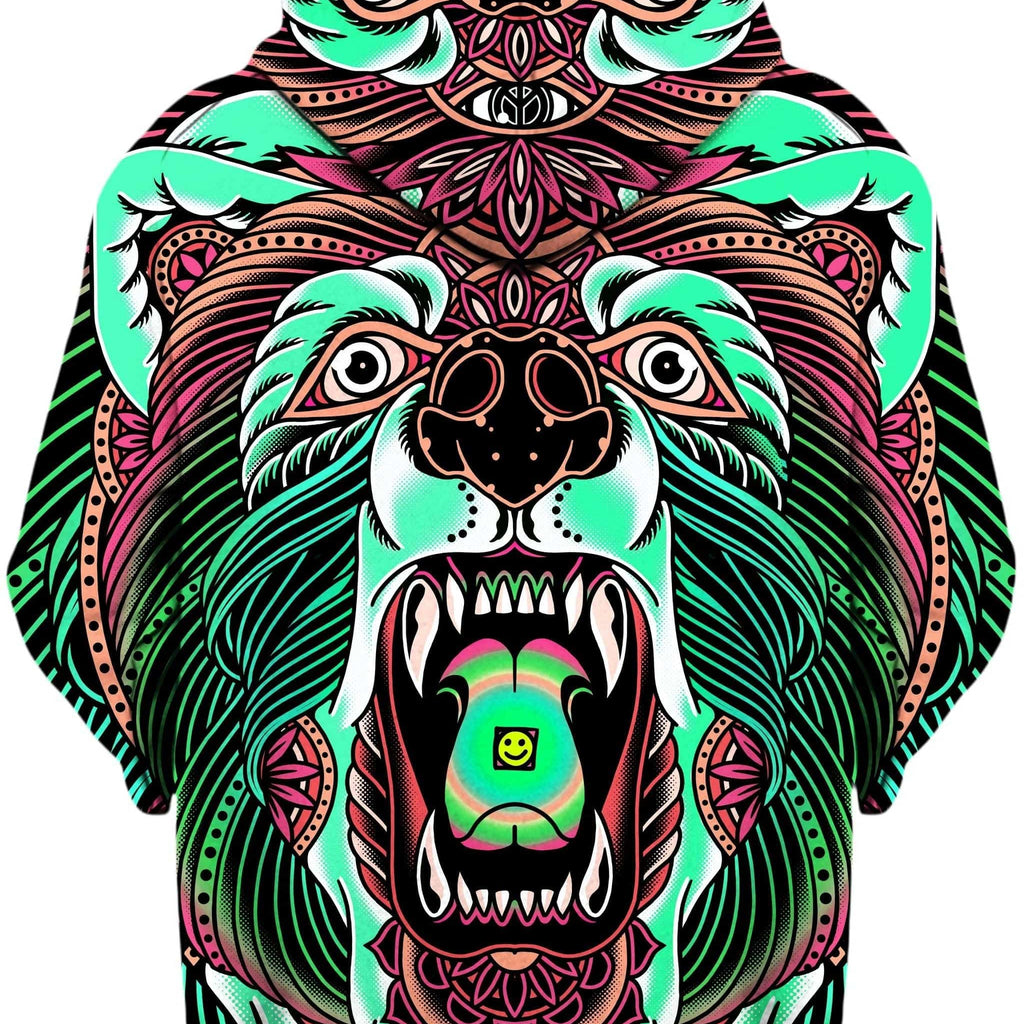 Acid Bear Lime Unisex Hoodie, Set 4 Lyfe, | iEDM