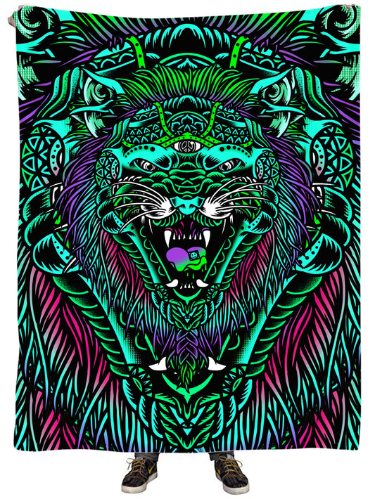 Acid Tiger Plush Blanket, Set 4 Lyfe, | iEDM