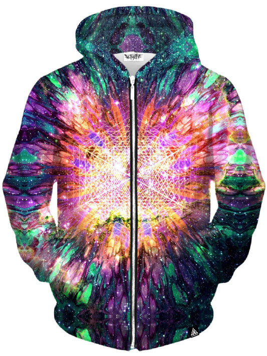 California Sunshine Portal Unisex Zip-Up Hoodie, Set 4 Lyfe, | iEDM