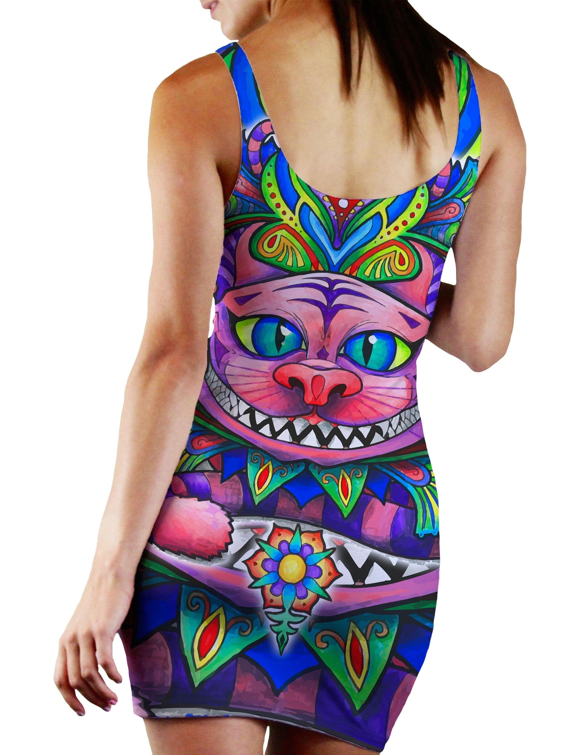 Cheshire Cat Bodycon Mini Dress, Set 4 Lyfe, | iEDM