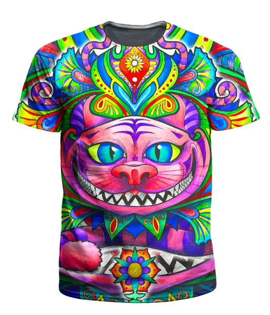 Cheshire Cat Men's T-Shirt, Set 4 Lyfe, | iEDM