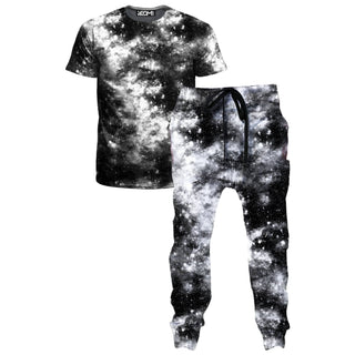 Set 4 Lyfe - Deep Dark Galaxy T-Shirt and Joggers Combo