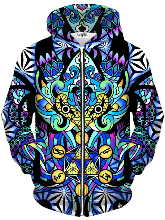 Disambiguation Unisex Zip-Up Hoodie, Set 4 Lyfe, | iEDM