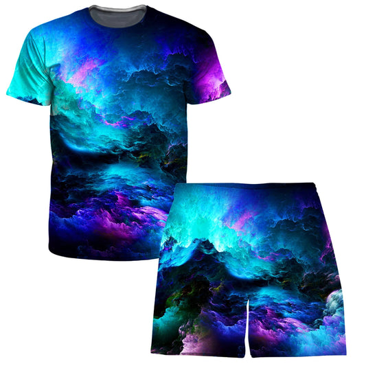 Dream Waves T-Shirt and Shorts Combo, Noctum X Truth, | iEDM