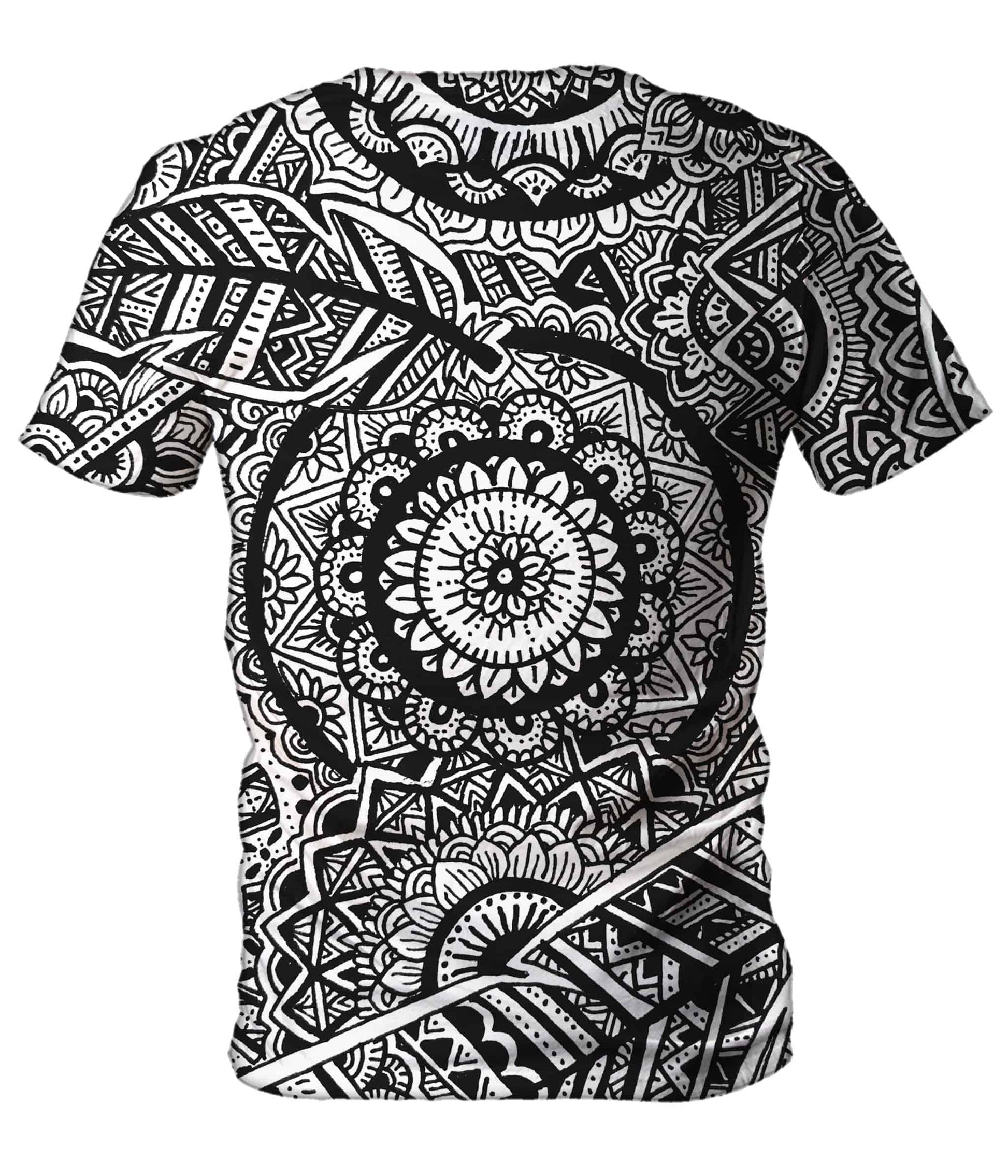 Feather Mandala Men's T-Shirt, Set 4 Lyfe, | iEDM