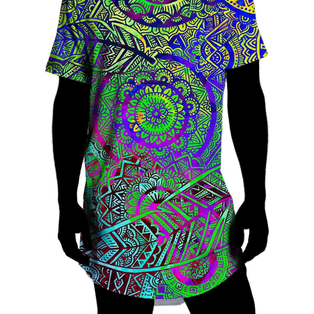 Feather Mandala Vibe Drop Cut Unisex T-Shirt, Set 4 Lyfe, | iEDM