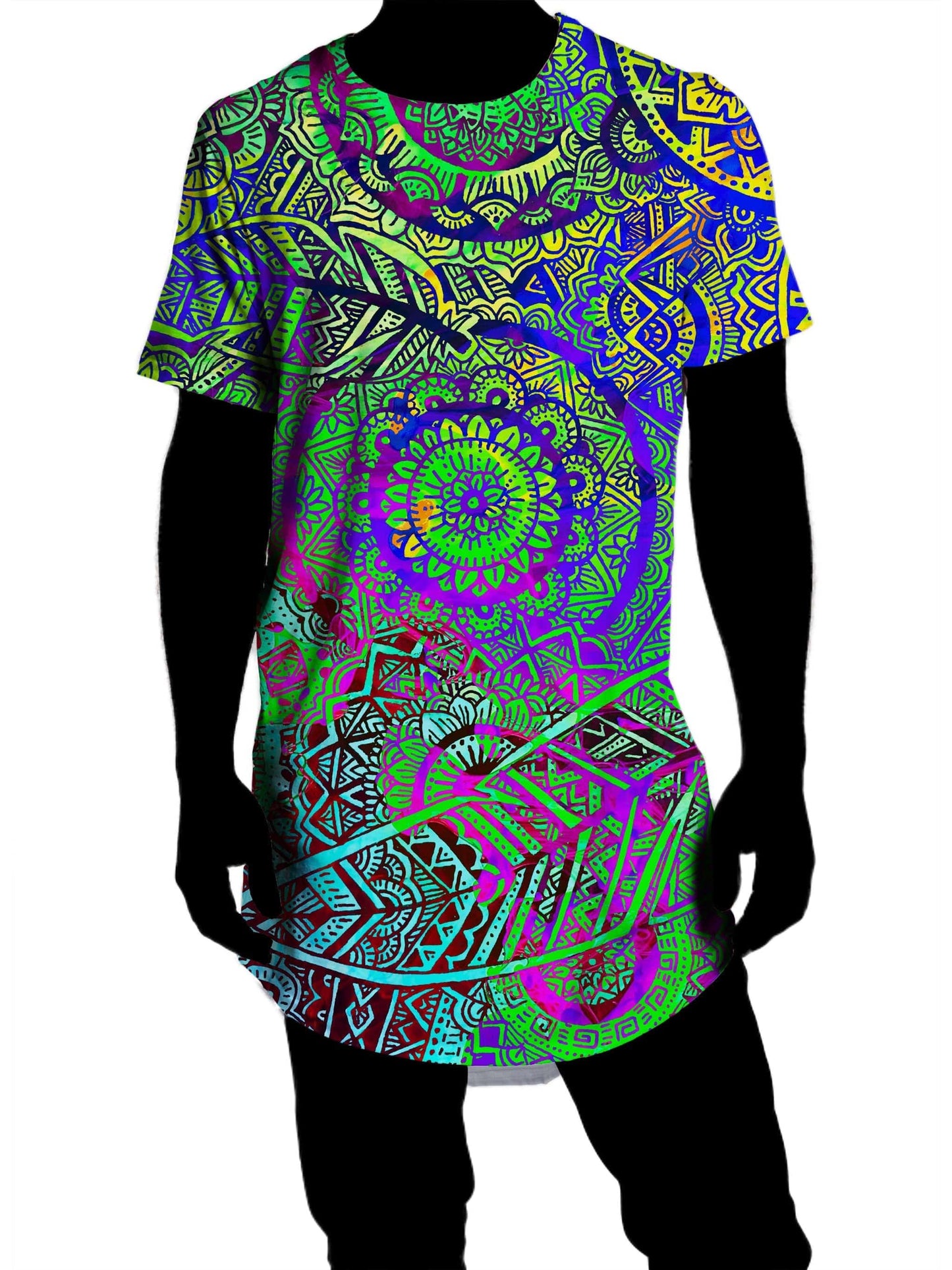 Feather Mandala Vibe Drop Cut Unisex T-Shirt, Set 4 Lyfe, | iEDM
