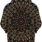 Flower Mandala Unisex Zip-Up Hoodie, Set 4 Lyfe, | iEDM