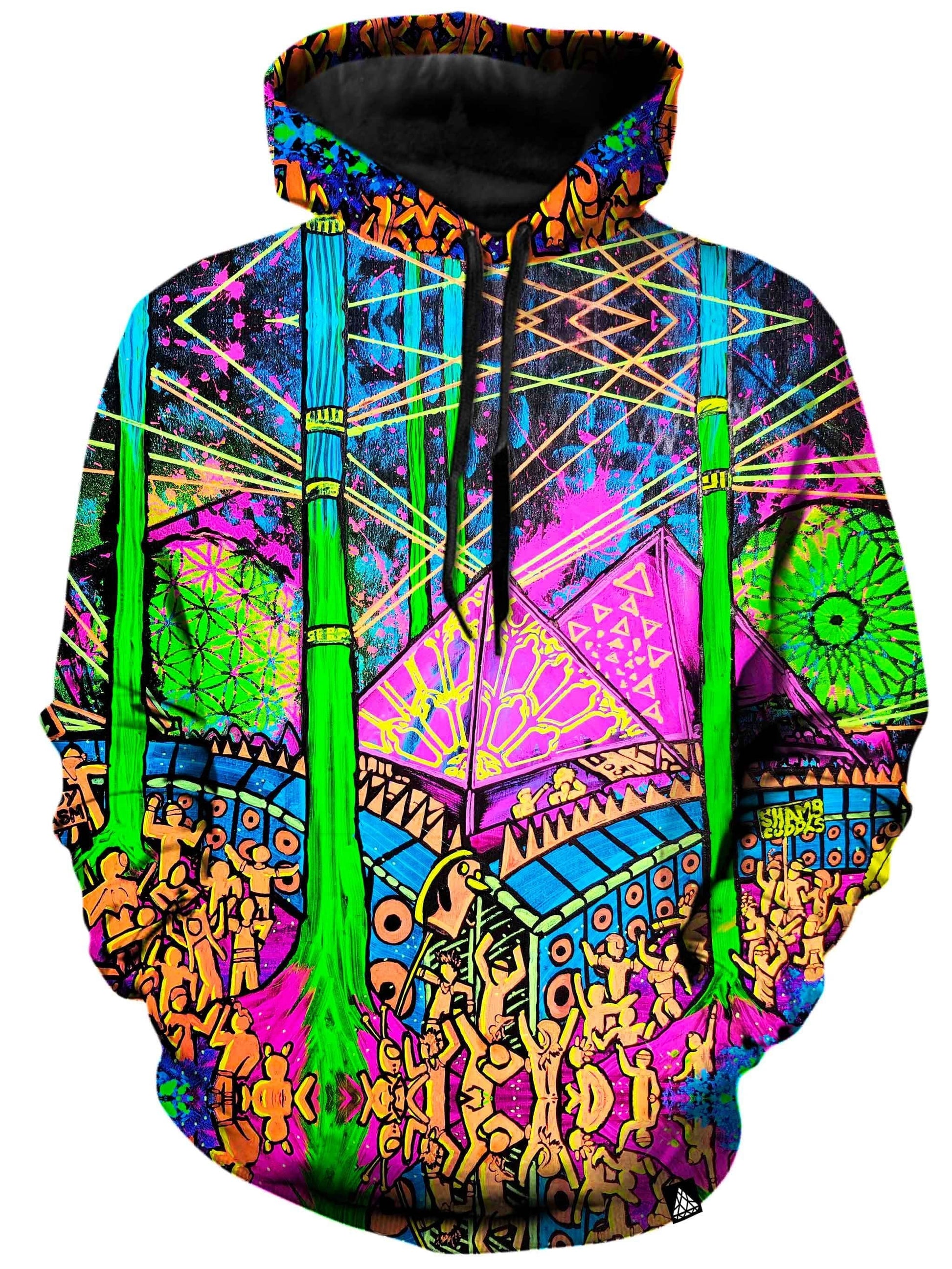 Forest Friends Unisex Hoodie, Set 4 Lyfe, | iEDM