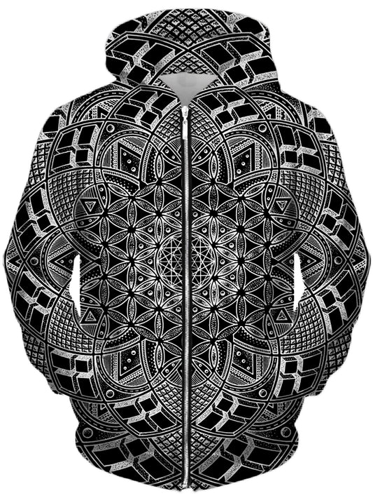 Imaginatrix Unisex Zip-Up Hoodie, Set 4 Lyfe, | iEDM