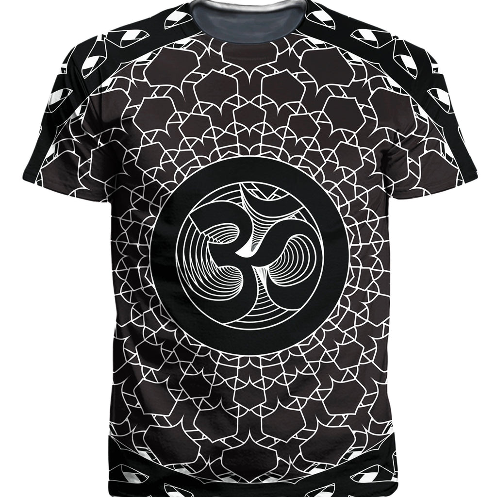 Infinite Om Mandala Men's T-Shirt, Set 4 Lyfe, | iEDM