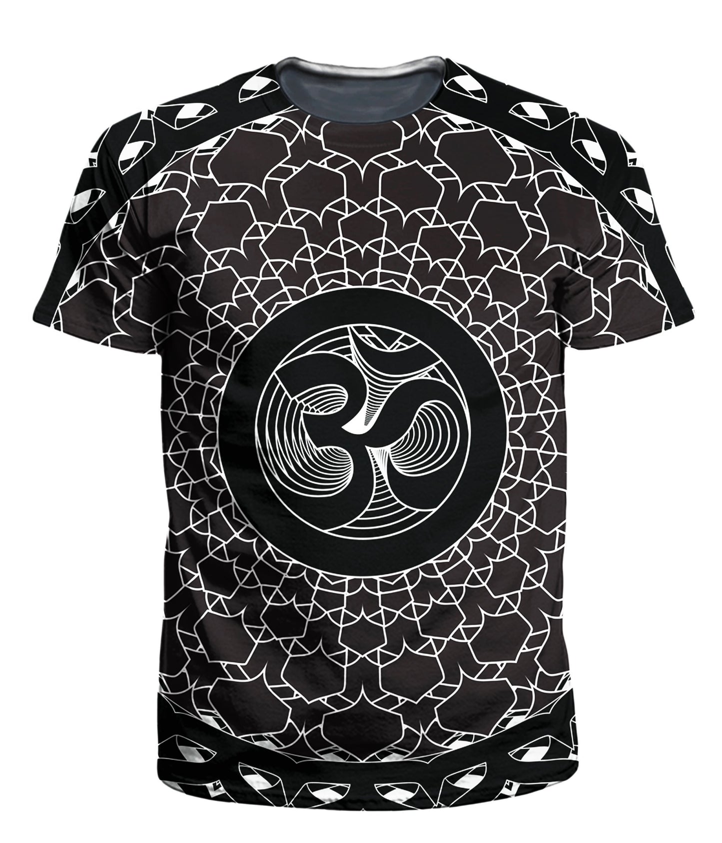 Infinite Om Mandala Men's T-Shirt, Set 4 Lyfe, | iEDM