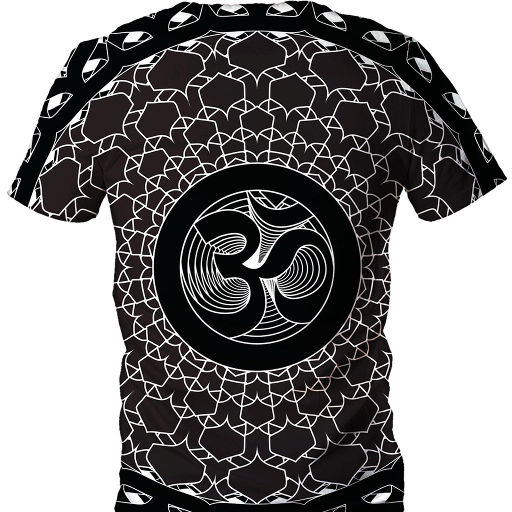Infinite Om Mandala Men's T-Shirt, Set 4 Lyfe, | iEDM