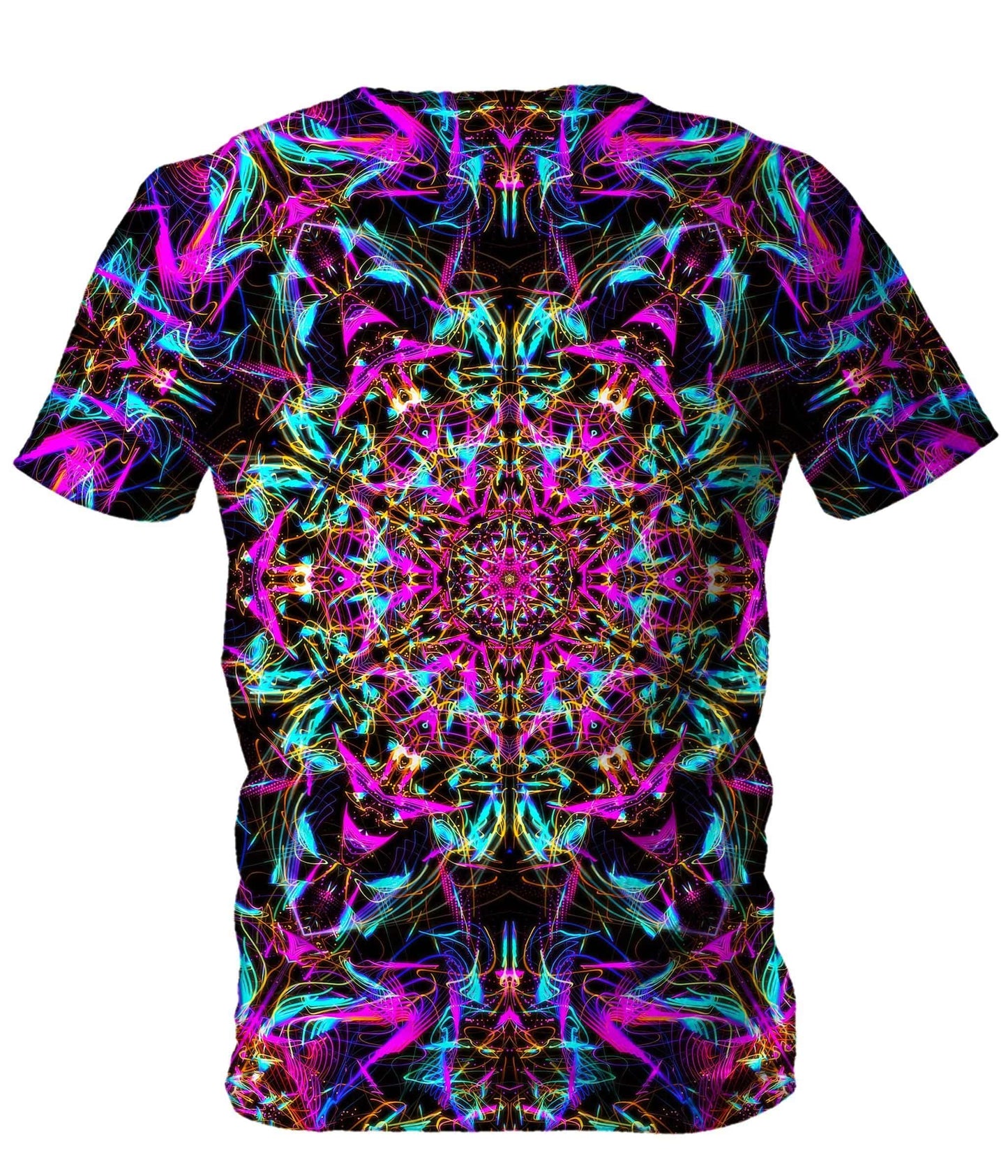Neon Mandala Men's T-Shirt, Set 4 Lyfe, | iEDM