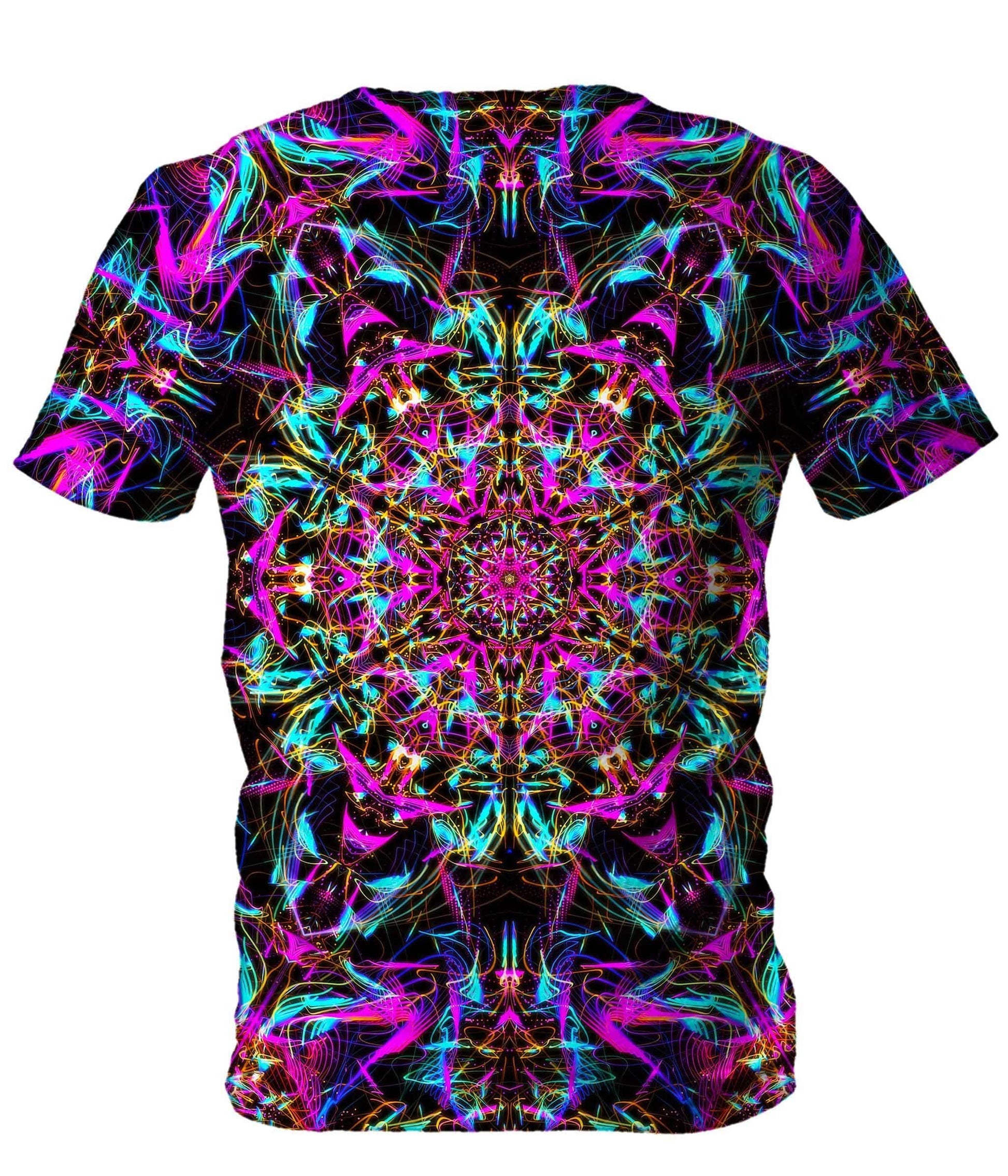 Neon Mandala Men's T-Shirt, Set 4 Lyfe, | iEDM